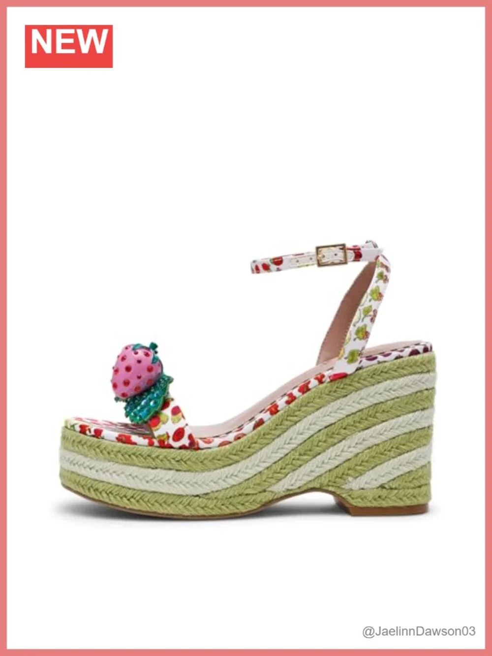 Satin Heeled Wedge Sandals with Ankle Strap & Open Toe